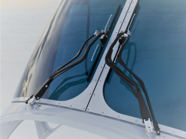 Image Helicopter Windscreen