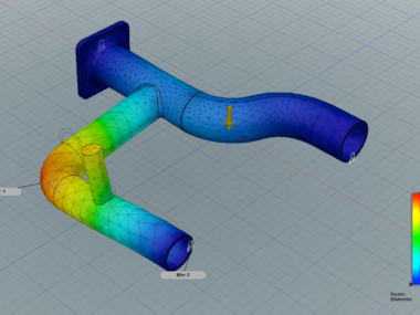 Image Duct Vibration Simulation